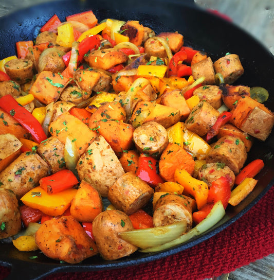 Chicken, Sausage, and Peppers!