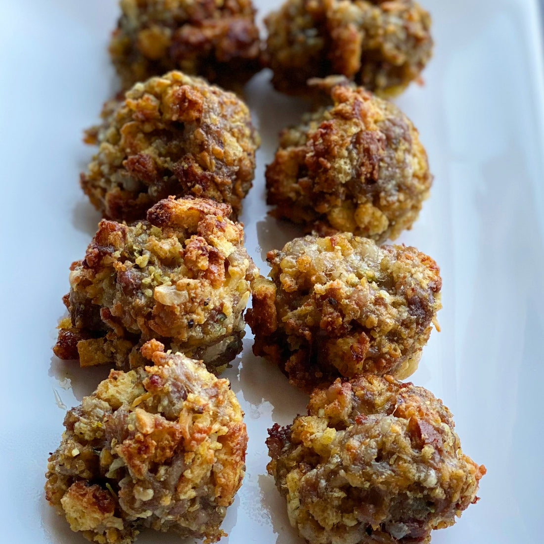 Easy Sausage Stuffing Balls