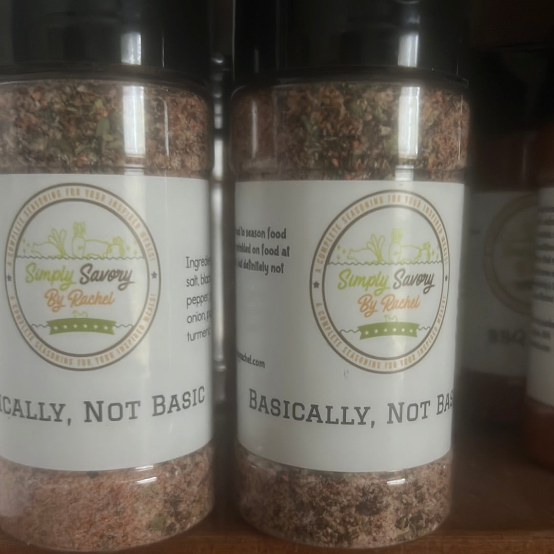 Basically, Not Basic – Simply Savory by Rachel